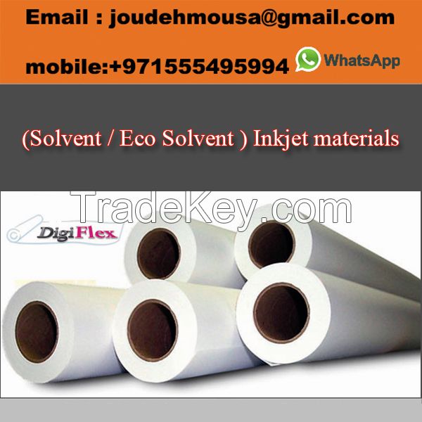 inkjet media for outdoor printing (Solvent/Eco Solvent ink) -Dubai