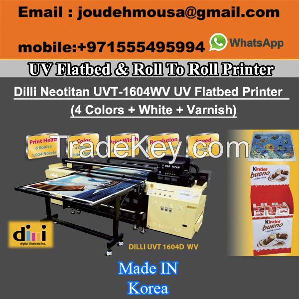 Dilli Neotitan Flatbed and Roll To Roll Printer