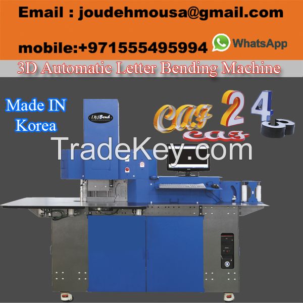 Automatic LED channel letter bending machine