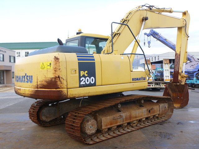 Used Komatsu PC200-7 Crawler Excavator Good Condition