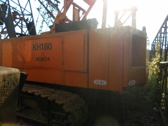 USED HITACHI KH180 CRAWLER CRANE 50TON CRANE