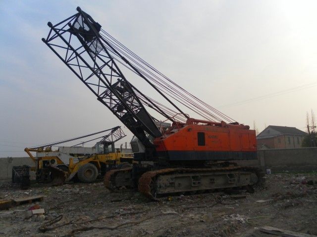 USED HITACHI KH300 CRAWLER CRANE 80TON CRANE