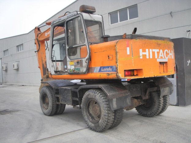 Used Hitachi EX100WD Wheel Excavator