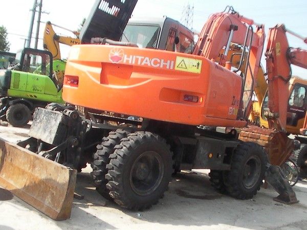 Used Hitachi ZX130WD Wheel Excavator