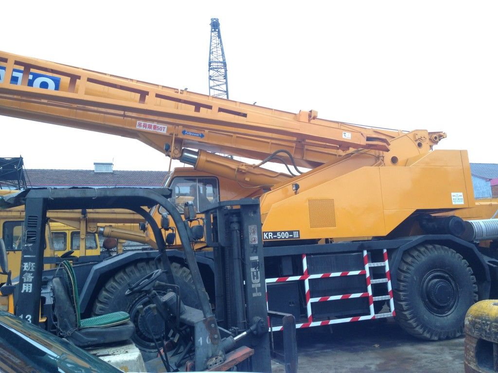 Used KATO KR500 Rough Terrain Crane