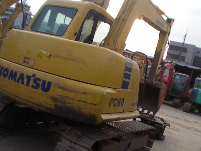 Used Japan Excavator Komatsu PC60-7