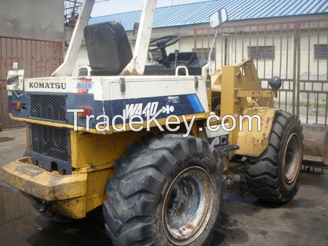 Used Komatsu WA40 Wheel Loader Japan Origin