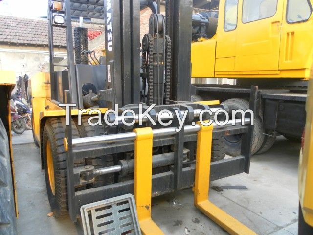 Used Japan Komatsu Forklift 15T