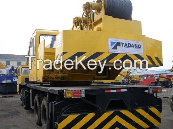 Used Japan Tadano 55T Truck Crane