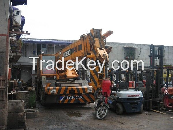 Sell Used Kobelco Rough Terrain Crane RK350