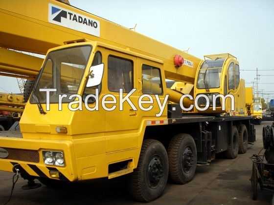 Used Japan Tadano 55T Truck Crane