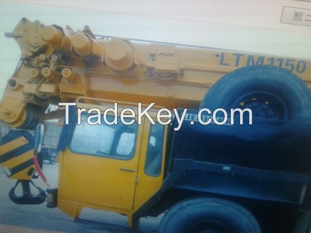 Sell Used Liebheer Truck Crane LTM1160