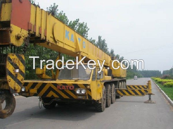 Used Japan Kato 80T Truck Crane