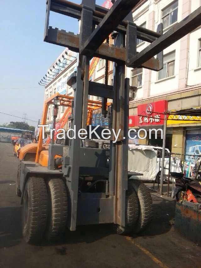 Used 10 Ton TCM FD100 Forklift Good Condition
