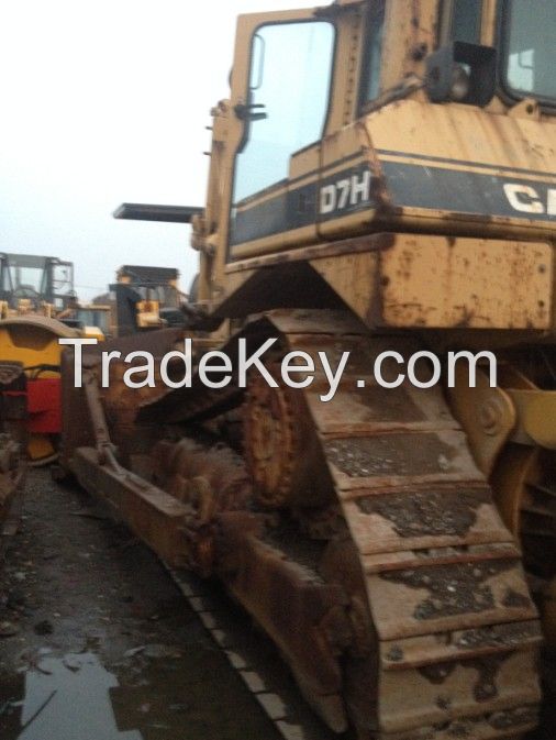 Used  Bulldozer D7H, CAT Crawler Bulldozer D7H