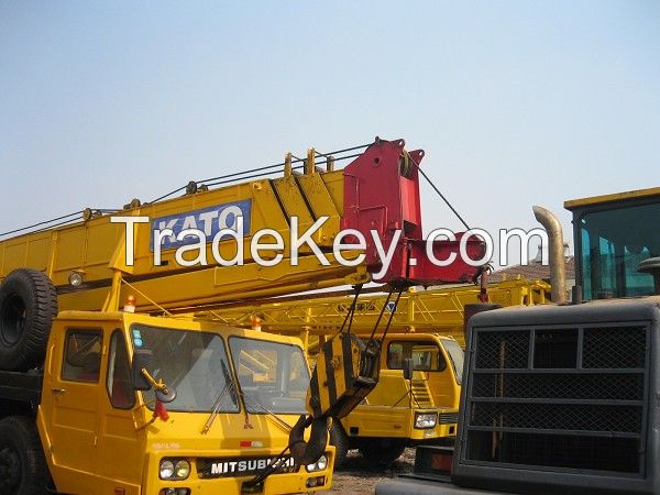 Used  Fully Hydraulic Truck Crane Kato 50T