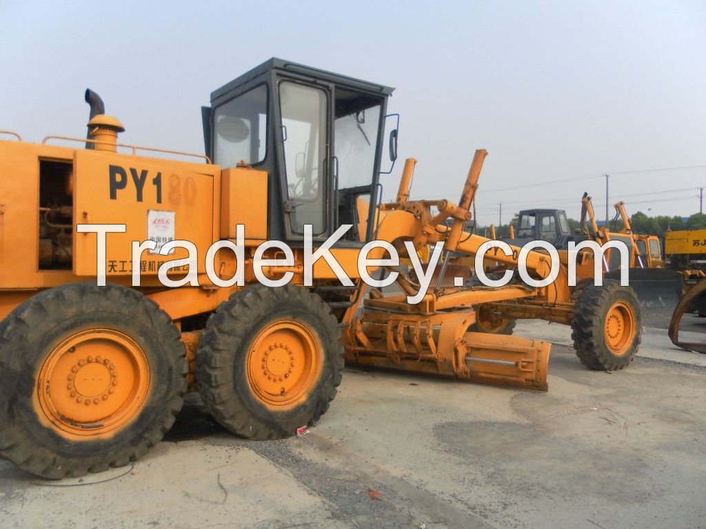 Used Chinese Motor Grader Tiangong PY180