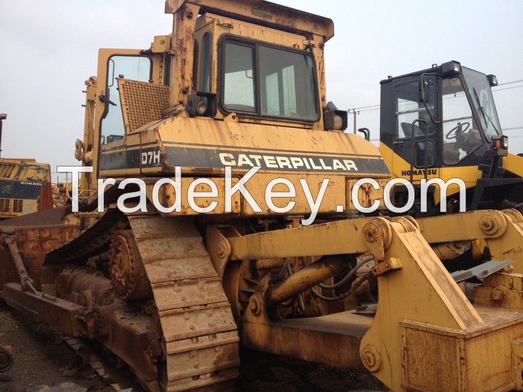 Used Crawler Bulldozer CAT D7H Japan Origin