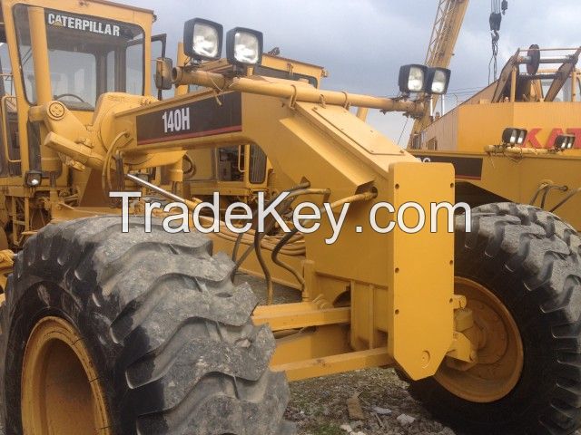 Used Caterpillar 140H Motor Grader  , Good Quality