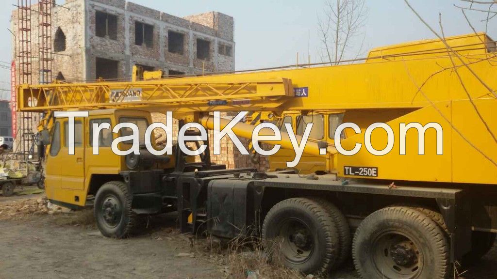 Used Tadano Crane 25T TL250