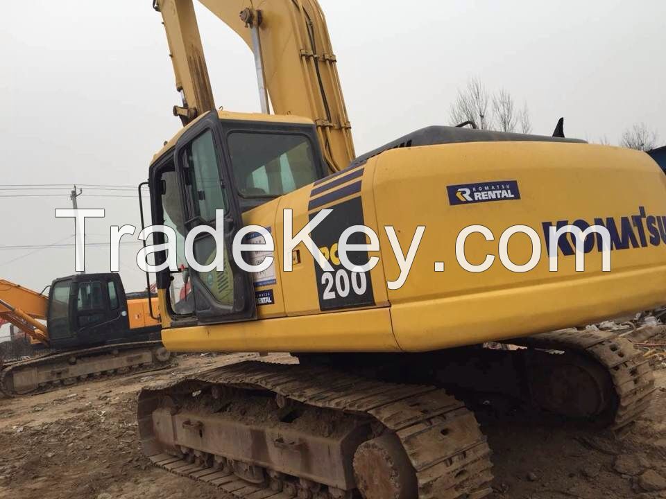 Used Excavator PC200-7,Crawler Excavator PC200-7,Used Komatsu Excavator PC200-7