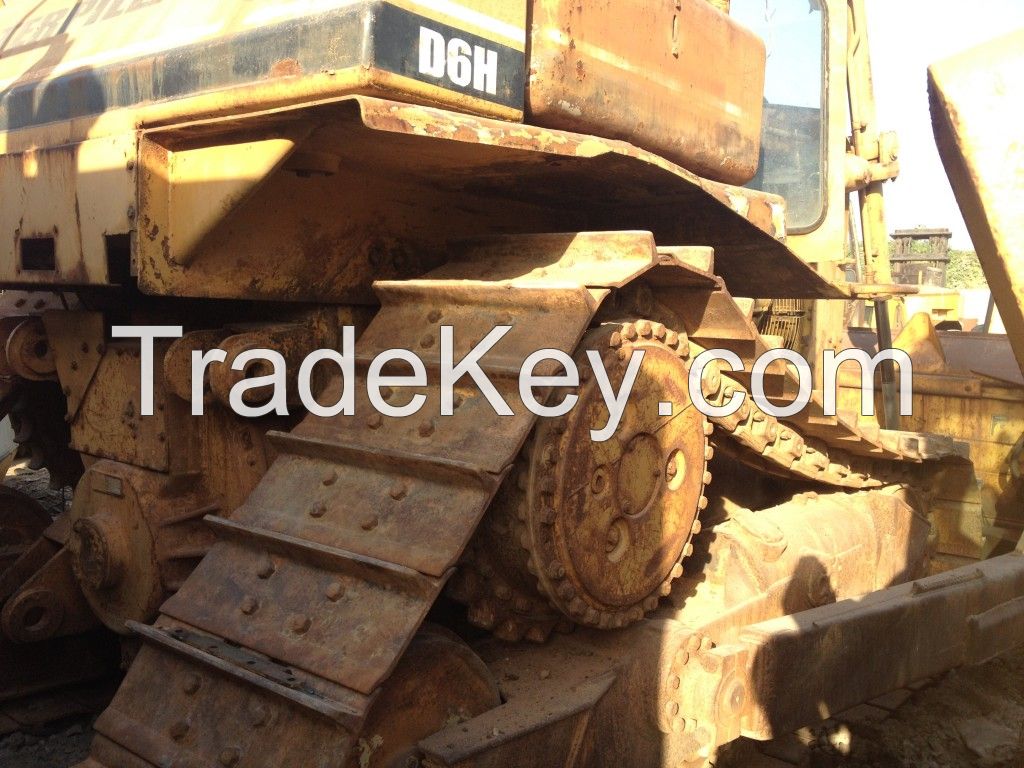 Used bulldozer D6H, Crawler Dozer D6H, Used CAT Bulldozer D6H