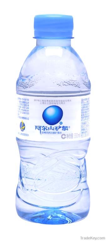 Plastic natural Aershan pure life mineral water/500ml