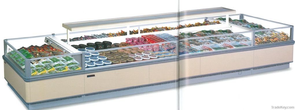 Open Island Freezer    Showcase / Refrigerating Equipment