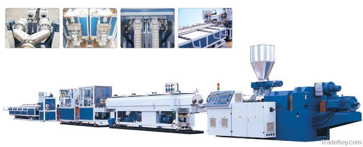 PVC Twin-pipe Production Line