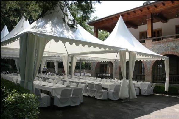 beautiful wedding tent