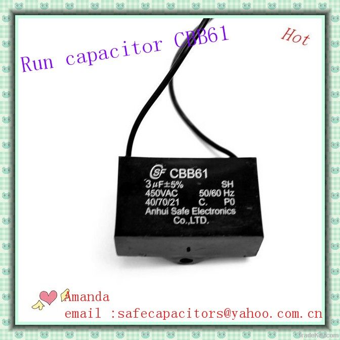 6.5uF  450VAC  run capacitors