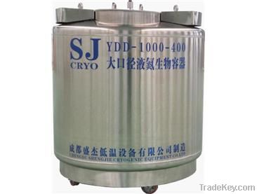 Large-diameter Liquid Nitrogen Biological Container of Stainless Steel