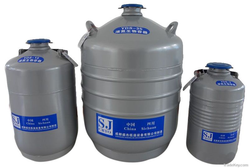 liquid nitrogen containers, dewar flask, LN2 tank, LN2 cylinder