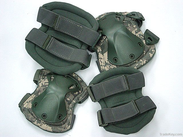 high impact polymer military knee and elbow pads