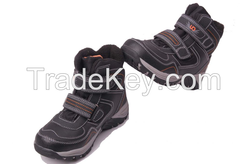 2014 fashion kids stock hiking shoes