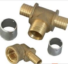 Brass valve and brass fitting