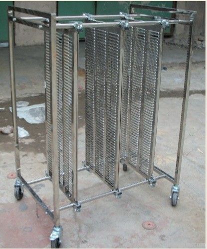 Safe Stainless Steel PCB Handling Carts