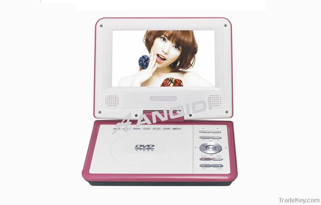 7inch Portable DVD Player with USB