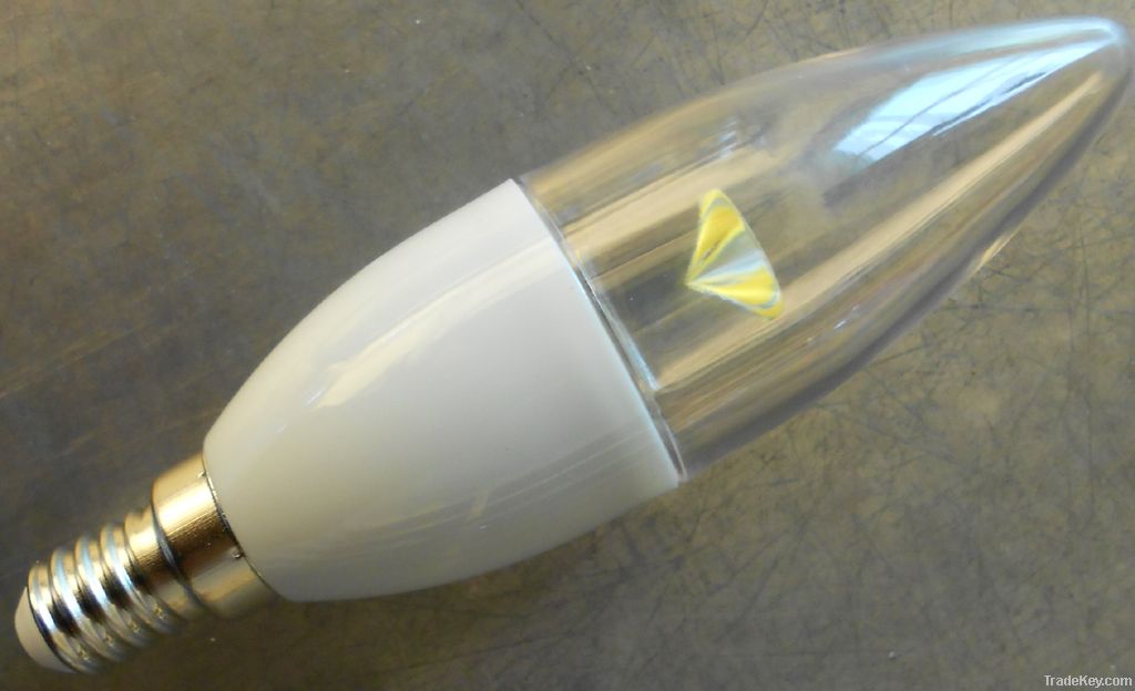 3W MCOB LED Bulb E14 Candle Lightousing