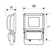 20W COB LED Outdoor Floodlight