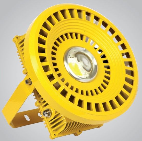 100W COB LED Outdoor Floodlight Round frame