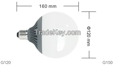 18W G120  E27 MCOB  LED Global Light Bulb