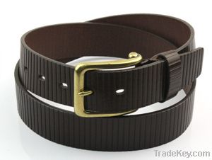 fashion cow hide genuine leather belt for man