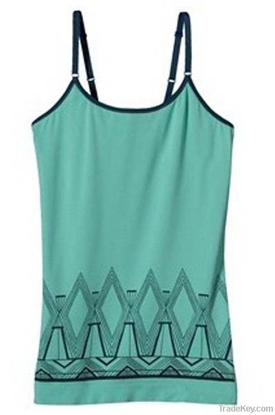 Lady's fashion pretty pattern printed camisole tops