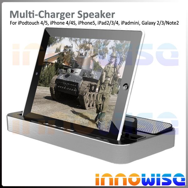 iPega improved PG-IP115 Charger Speaker for iPhone iPad iPod Galaxy