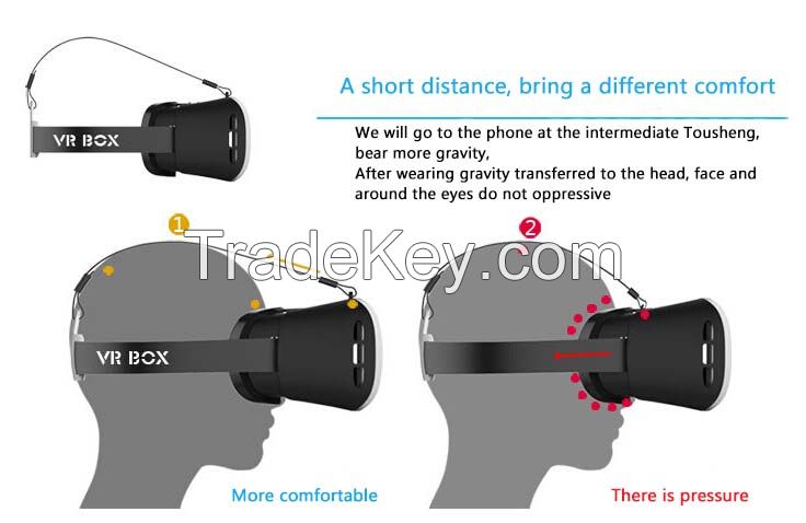 VR 3D glasses Virtual Reality helmet