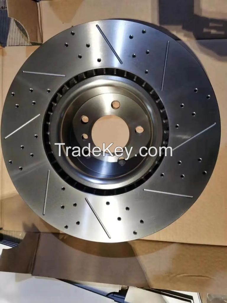 auto  Brake Disc Rotor Car Drilled Slotted Front Disc Brake Rotor New for Brake Pad Disc Rotor Rear FAW Model