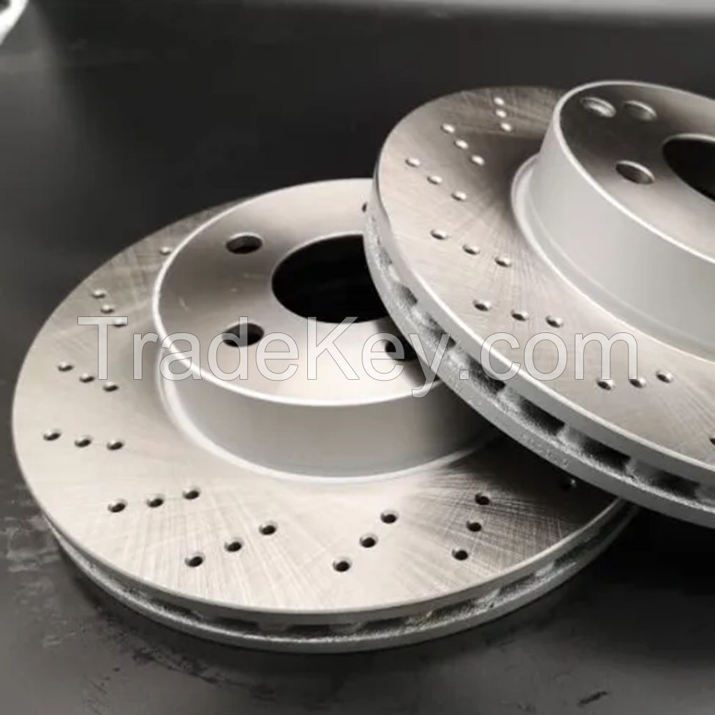 auto  Brake Disc Rotor Car Drilled Slotted Front Disc Brake Rotor New for Brake Pad Disc Rotor Rear FAW Model