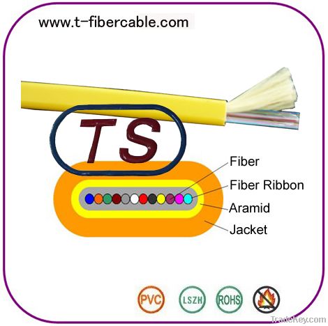 flat fiber ribbon optical cable