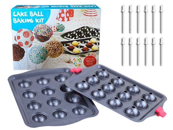 cake pops baking pan with accessories